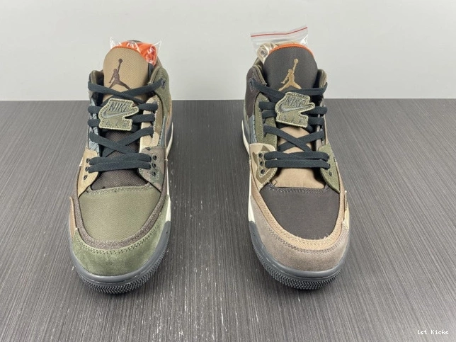 1st Kicks 3 Patchwork Retro DO1830-200 Air Jordan Camo 0712
